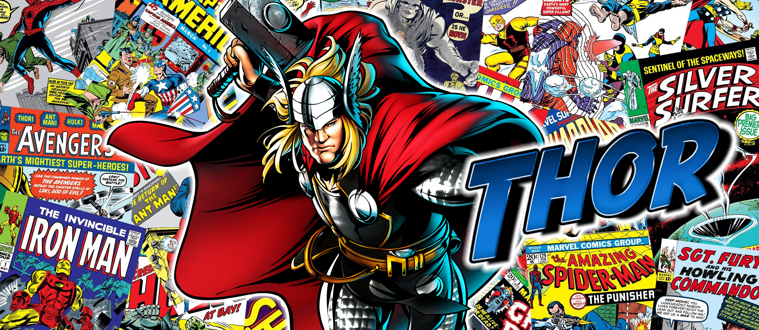 Thor caricatura taza de thor