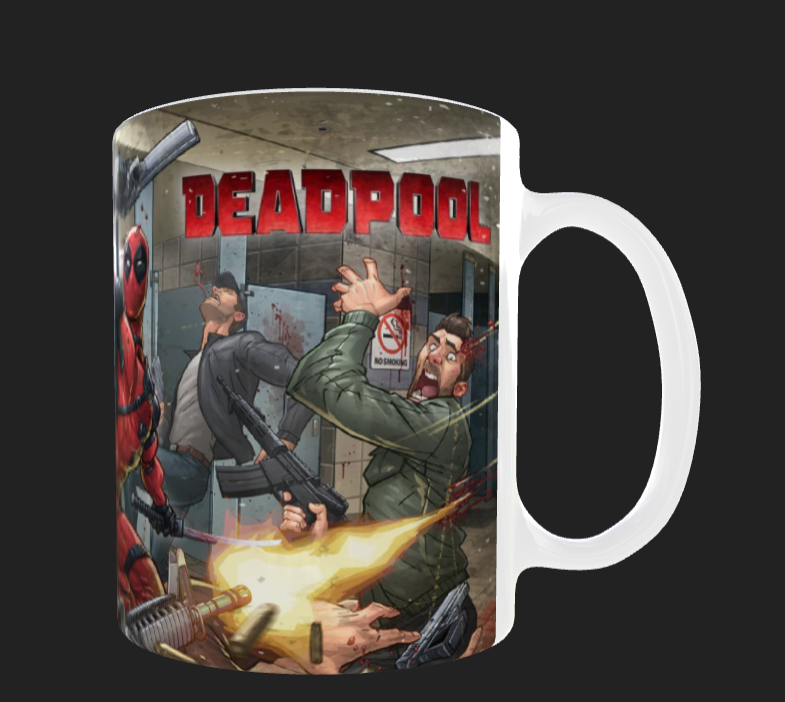 taza dead pool tazas de dead pool